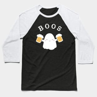 Funny Halloween Boos Beer Pun T-Shirt Baseball T-Shirt
